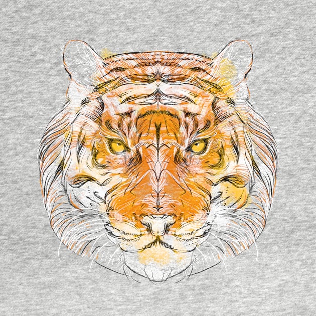 ornamental tiger by kharmazero